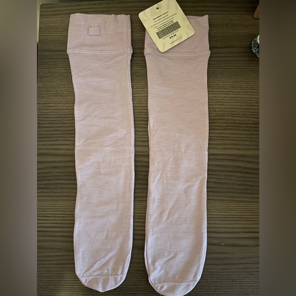 Fabletics restoreknit 9” socks. Sky purple heather new with tags - Picture 2 of 2